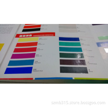 Black- Red Temperature Sensitive Ink Manufactuery